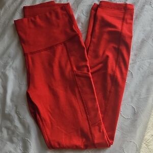 Aerie Vibrant Red Leggings